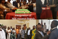 INAUGURATION OF NSE TEXAS BRANCH BY THE PRESIDENT