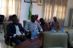 Some Members in round table with NARSDA mgt during 2018 technical visit