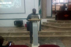 USA BASE ENGINEER PRESENTING AT THE BRANCH OGM